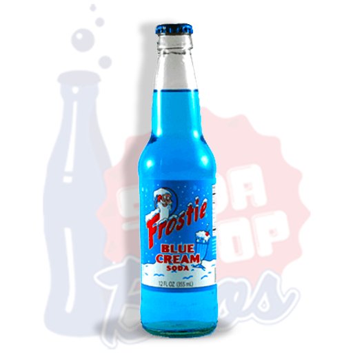 Frostie Blue Cream Soda - Soda Pop BrosCream Soda