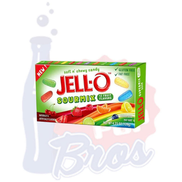 Jell-O Sour Mix Candy - Soda Pop BrosCandy & Chocolate