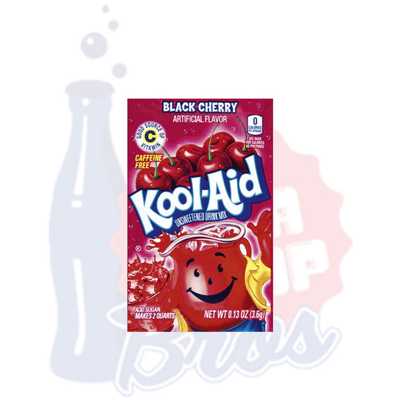 Kool-Aid Black Cherry Drink Mix Packet - Soda Pop BrosCherry
