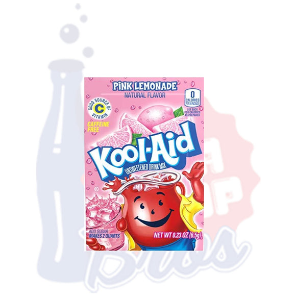 Kool-Aid Pink Lemonade Drink Mix Packet - Soda Pop BrosLemonade