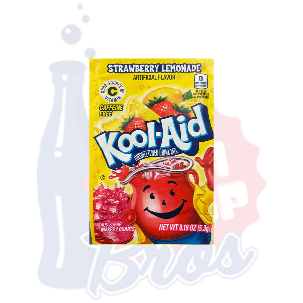 KoolAid Strawberry Lemonade Drink Mix Packet Soda Pop Bros Lemonade