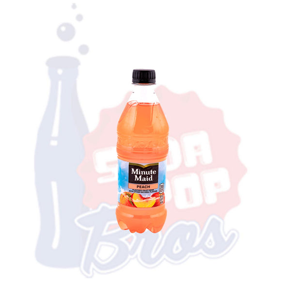 Minute Maid Peach (591ml) - Soda Pop BrosSoda