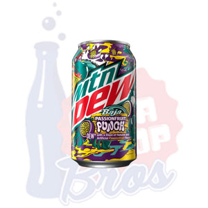 Mountain Dew Baja Blast Passion Fruit Punch (355ml Can) - Soda Pop BrosSoda