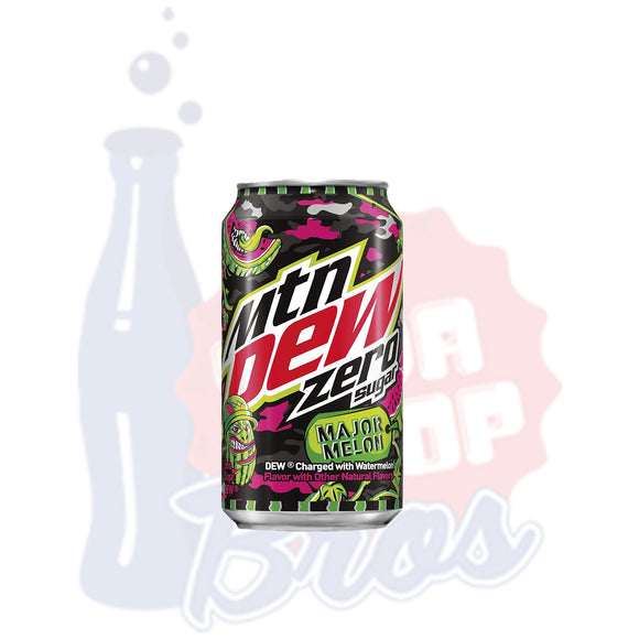 Mountain Dew Major Melon Zero Sugar (Can) - Soda Pop BrosSoda