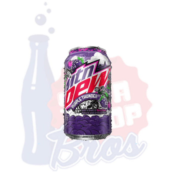 Mountain Dew Purple Thunder Limited Edition (355ml Can) - Soda Pop BrosSoda