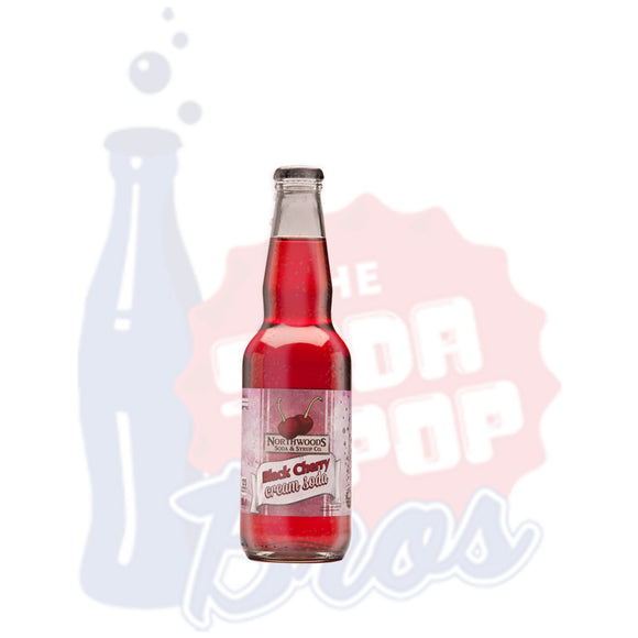 Northwoods Black Cherry Cream Soda - Soda Pop BrosCherry