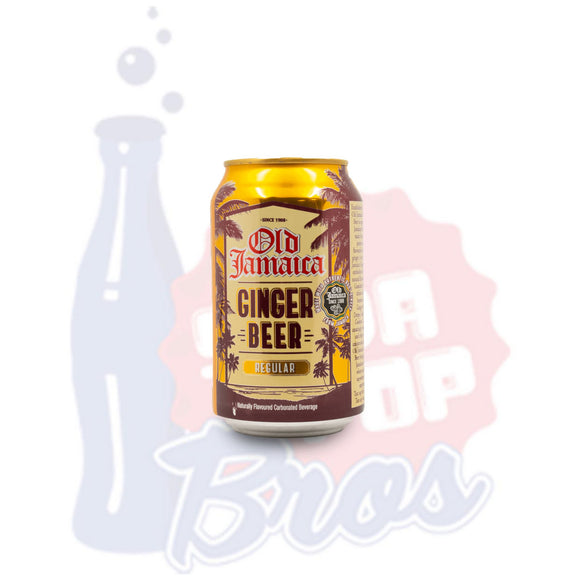 Old Jamaica Ginger Beer (330ml Can/UK) - Soda Pop BrosGinger Beer