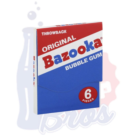 Original Bazooka Bubble Gum Throwback (6 pack) - Soda Pop BrosCandy & Chocolate