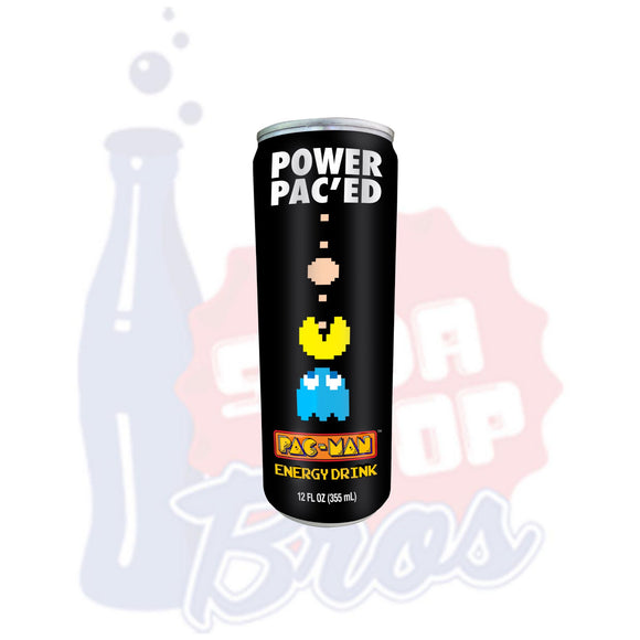 Pac-Man Power Pac'ed Energy Drink - Soda Pop BrosSoda