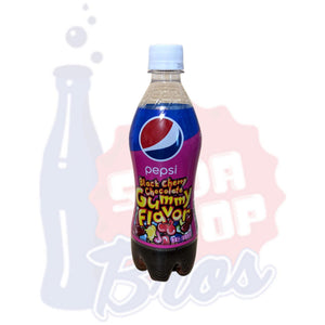 Pepsi Black Cherry and Chocolate Gummy Limited Edition (Japan 591ml) - Soda Pop BrosSoda