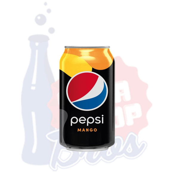 Pepsi Mango Zero Sugar (Can) - Soda Pop BrosCola