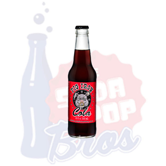 Pig Iron Cola - Soda Pop BrosSoda
