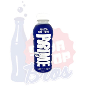 Prime Hydration Auston Matthews Limited Edition Bottle AM34 - Soda Pop BrosSports & Energy Drinks
