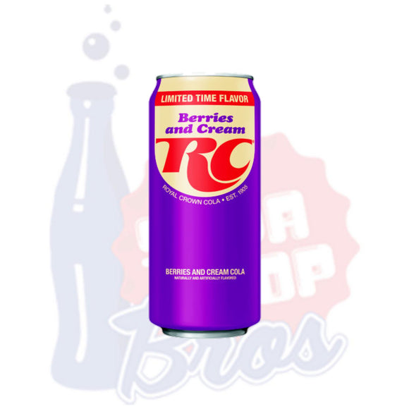 RC Berries and Cream Cola Limited Edition (473ml) - Soda Pop BrosSoda
