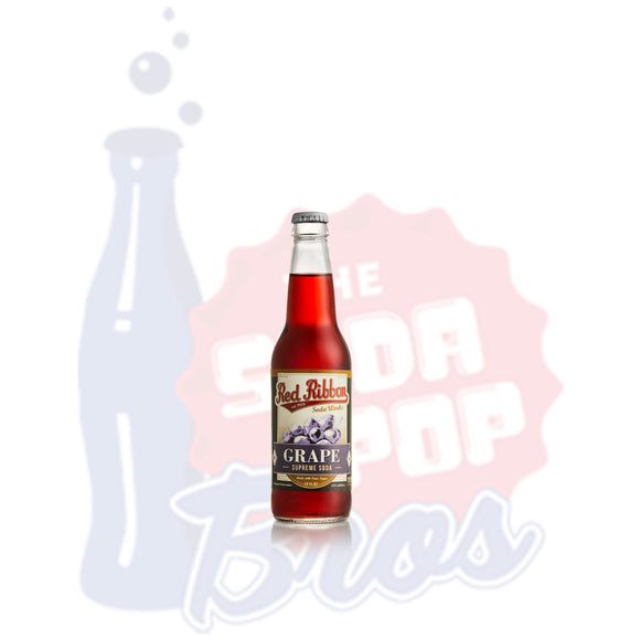 Red Ribbon Grape Soda - Soda Pop BrosGrape