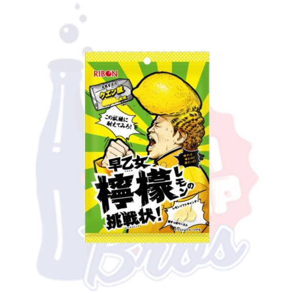 Ribon Super Sour Lemon Candy - Soda Pop BrosCandy