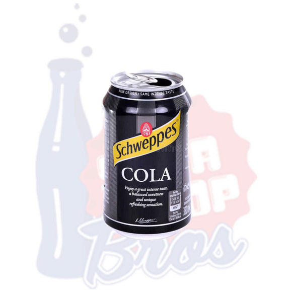 Schweppes Cola (Poland/330ml Can) - Soda Pop BrosSoda