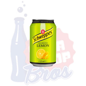 Schweppes Lemon (Poland/330ml Can) - Soda Pop BrosSoda