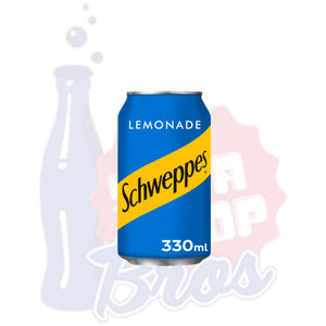 Schweppes Lemonade (330ml Can/UK) - Soda Pop BrosSoda