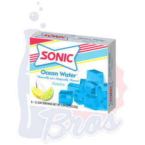 Sonic Ocean Water Gelatin - Soda Pop BrosPudding & Gelatin Snacks