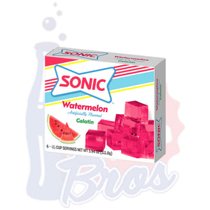 Sonic Watermelon Gelatin - Soda Pop BrosPudding & Gelatin Snacks