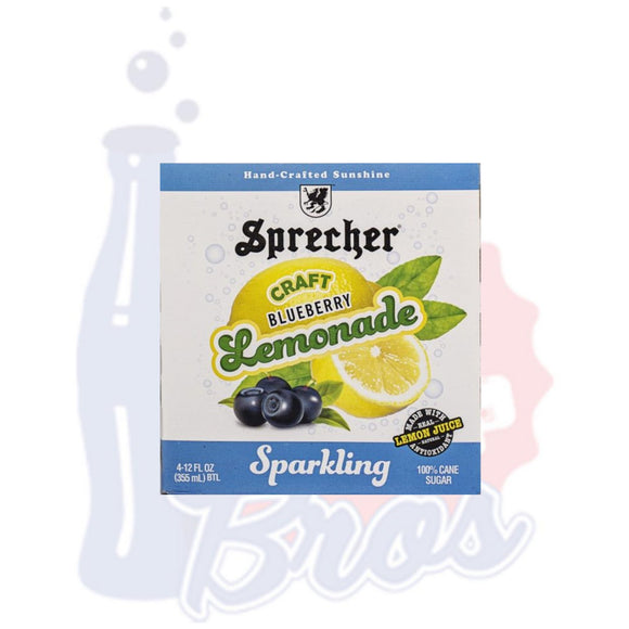 Sprecher Craft Blueberry Sparkling Lemonade - Soda Pop BrosSoda