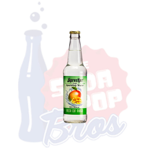 Sprecher Fresh Cut Mango Craft Sparkling Water - Soda Pop BrosMango