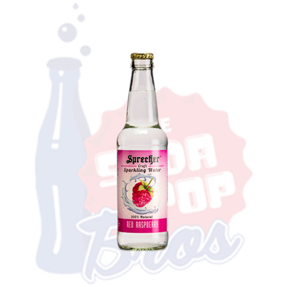 Sprecher Red Raspberry Craft Sparkling Water - Soda Pop BrosRaspberry
