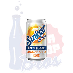 Sunkist Zero Sugar Orange - Soda Pop BrosOrange