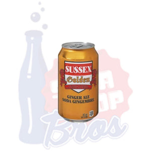Sussex Golden Ginger Ale (Can) - Soda Pop BrosSoda