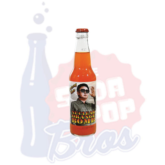 Taste The Revolution Nuclear Orange Soda - Soda Pop BrosSoda