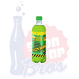 Toxic Waste Green Apple Sour Soda (500ml UK) - Soda Pop BrosSoda