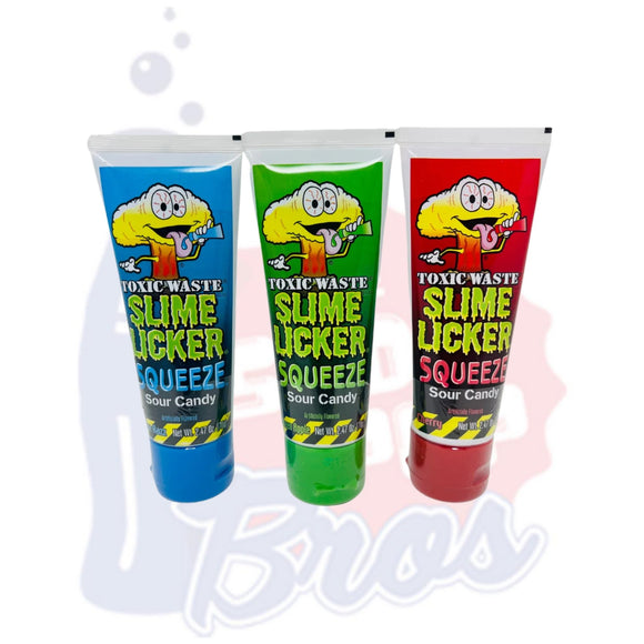 Toxic Waste Slime Lickers Squeeze Candy - Soda Pop BrosCandy & Chocolate