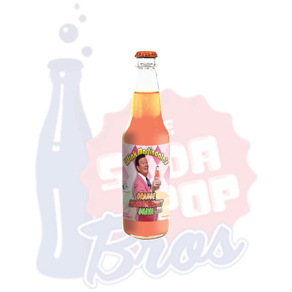 Wink Martindale's Orange Passion Fruit Guava Soda - Soda Pop BrosSoda